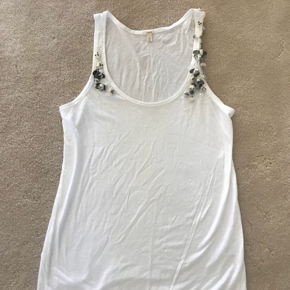 NWOT Sequin J.Crew Tank